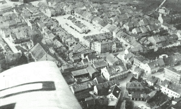 Die Altstadt von Heiligenbeil, vor 1945.